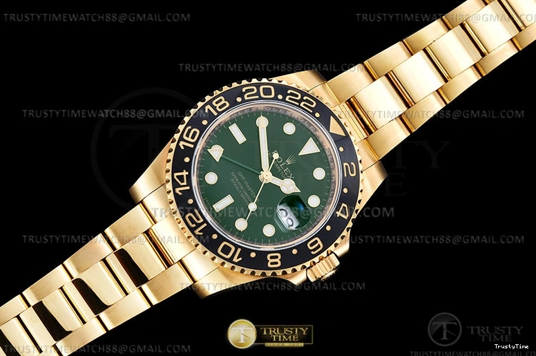 0710 GMT II 116718LN 904 Wrp YG YG Grn KF VR3186 CHS Comfortable 607